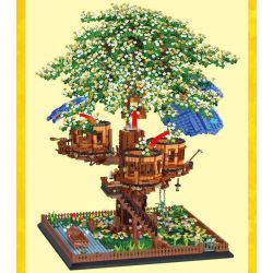 MorkModel 031004 Mork Model 031004 non  NHÀ TRÊN CÂY bộ đồ chơi xếp lắp ráp ghép mô hình Creator TREE HOUSE Sáng Tạo 8000 khối