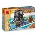 URGE 031002 031002-2 non Lego VỊNH KHO BÁU bộ đồ chơi xếp lắp ráp ghép mô hình Pirates Of The Caribbean BOOTY BAY Cướp Biển Vùng Caribe 5937 khối