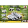 COBI 2462 non  XE TĂNG TIGER bộ đồ chơi xếp lắp ráp ghép mô hình Military Army PZKPFW VI TIGER AUSF. Quân Sự Bộ Đội 500 khối