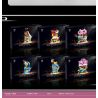 SHENZHEN RAEL ENTERTAINMENT 10008 non  6 LOẠI CỬA HÀNG BÁN TÚI Ở THÀNH PHỐ VIÊNG CHĂN BÁNH MÌ KẸP THỊT HOA VÁN LƯỚT SÓNG NHÀ NGHỈ QUÁN CÀ PHÊ bộ đồ chơi xếp lắp ráp ghép mô hình Mini Modular THE MIXC Đường Phố Thu Nhỏ 1867 khối