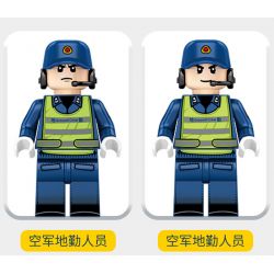 SEMBO 202126 non  MÁY BAY CHIẾN ĐẤU J-10B CỦA TRUNG QUỐC bộ đồ chơi xếp lắp ráp ghép mô hình Military Army J-10B FIGHTER AIRCRAFT Quân Sự Bộ Đội 820 khối