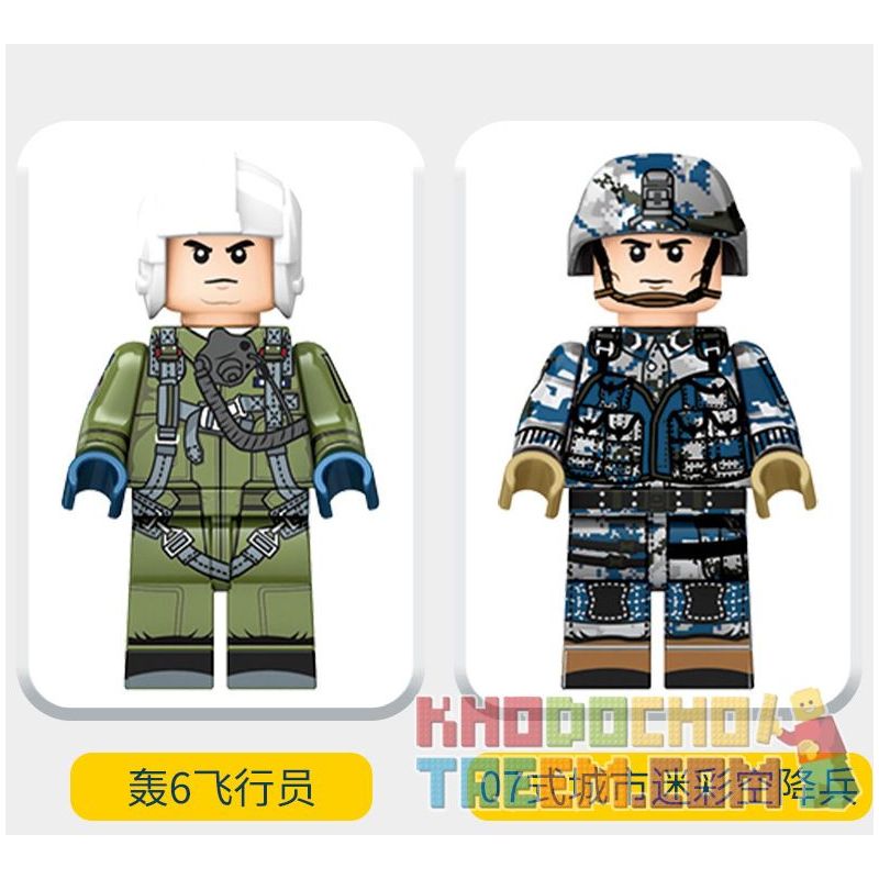 SEMBO 202135 non  MÁY BAY NÉM BOM TẦM TRUNG VÀ XA H-6K CỦA QUỐC bộ đồ chơi xếp lắp ráp ghép mô hình Military Army H-6K BOMBER AIRCRAFT Quân Sự Bộ Đội 2135 khối