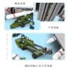 SEMBO 202135 non  MÁY BAY NÉM BOM TẦM TRUNG VÀ XA H-6K CỦA QUỐC bộ đồ chơi xếp lắp ráp ghép mô hình Military Army H-6K BOMBER AIRCRAFT Quân Sự Bộ Đội 2135 khối