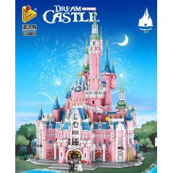 PanlosBrick 613003 Panlos Brick 613003 non  LÂU ĐÀI TRONG MƠ bộ đồ chơi xếp lắp ráp ghép mô hình Creator DREAM CASTLE Sáng Tạo 9963 khối