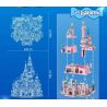 PanlosBrick 613003 Panlos Brick 613003 non  LÂU ĐÀI TRONG MƠ bộ đồ chơi xếp lắp ráp ghép mô hình Creator DREAM CASTLE Sáng Tạo 9963 khối