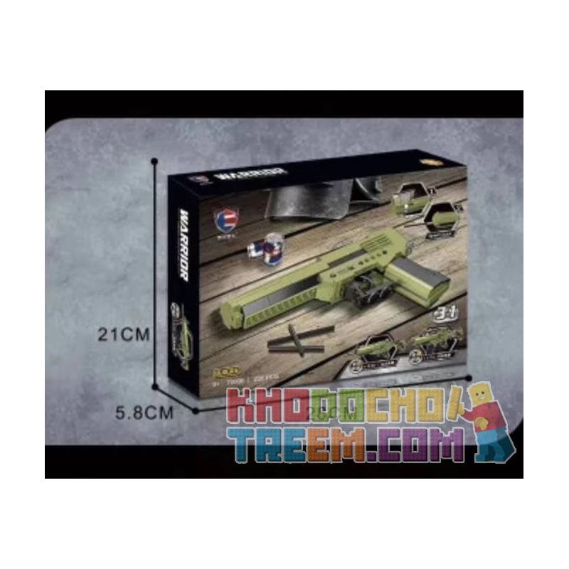 SHENZHEN RAEL ENTERTAINMENT 70006 non  DESERT EAGLE SÚNG TRƯỜNG TẤN CÔNG SCAR-L G36C bộ đồ chơi xếp lắp ráp ghép mô hình Gun DESERT EAGLE、SCAR-L、G36C 226 khối
