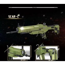 SHENZHEN RAEL ENTERTAINMENT 70006 non  DESERT EAGLE SÚNG TRƯỜNG TẤN CÔNG SCAR-L G36C bộ đồ chơi xếp lắp ráp ghép mô hình Gun DESERT EAGLE、SCAR-L、G36C 226 khối