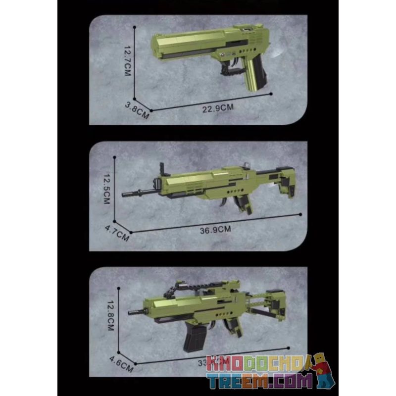 SHENZHEN RAEL ENTERTAINMENT 70006 non  DESERT EAGLE SÚNG TRƯỜNG TẤN CÔNG SCAR-L G36C bộ đồ chơi xếp lắp ráp ghép mô hình Gun DESERT EAGLE、SCAR-L、G36C 226 khối