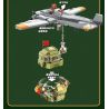 Enlighten 21013 Qman 21013 non  NÉM BOM ĐẤT ĐỐI KHÔNG bộ đồ chơi xếp lắp ráp ghép mô hình Military Army TACTICAL ESPIONAGE ACTION COMBAT ZONES Quân Sự Bộ Đội 557 khối