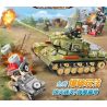 Enlighten 21014 Qman 21014 non  QUÂN ĐOÀN XE TĂNG HẠNG NẶNG bộ đồ chơi xếp lắp ráp ghép mô hình Military Army TACTICAL ESPIONAGE ACTION COMBAT ZONES Quân Sự Bộ Đội 858 khối