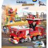 Enlighten 12012 Qman 12012 non  LỬA NOVA ĐÌNH CÔNG bộ đồ chơi xếp lắp ráp ghép mô hình Minecity Thành Phố Mỏ 370 khối
