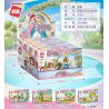 Enlighten 32011-1 32011-2 32011-3 32011-4 Qman 32011-1 32011-2 32011-3 32011-4 non  CÔNG CHÚA LEIA NGÔN NGỮ HOA CẦU VỒNG GIẤC MƠ 4 PHONG CÁCH MÙA XUÂN ĐẦY MÀU SẮC XÍCH ĐU HOÀNG GIA NGAI VÀNG NHÀ TRƯNG BÀY LIULI bộ đồ chơi xếp lắp ráp ghép mô hình  PRINCESS LEAH Các Bạn Gái 541 khối