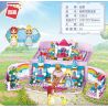 Enlighten 32013 Qman 32013 non  HỘP KHO BÁU SECRET GARDEN bộ đồ chơi xếp lắp ráp ghép mô hình Prinecess Leah PRINCESS LEAH Công Chúa Leah 301 khối