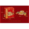 KEEPPLEY K10127 10127 non  CUNG ĐIỆN KHO BÁU bộ đồ chơi xếp lắp ráp ghép mô hình Brickheadz Nhân Vật Đầu To