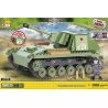 COBI 2458 non  PHÁO TỰ HÀNH SU-76 CỦA LIÊN XÔ bộ đồ chơi xếp lắp ráp ghép mô hình Military Army SU-76M SOVIET SELF-PROPELLED GUN Quân Sự Bộ Đội 365 khối