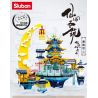 SLUBAN M38-B0937 B0937 0937 M38B0937 38-B0937 non  CUNG ĐIỆN QUANG SƠN bộ đồ chơi xếp lắp ráp ghép mô hình Fairy Swordplay Tiên Kiếm Hiệp 2121 khối