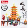 SLUBAN M38-B0938 B0938 0938 M38B0938 38-B0938 non  PENGLAI FAIRY PAVILION. bộ đồ chơi xếp lắp ráp ghép mô hình Fairy Swordplay Tiên Kiếm Hiệp 2409 khối