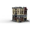 JIESTAR 89102 REBRICKABLE MOC-41175 41175 MOC41175 SUPER 18K K126 non  TRỤ SỞ CHÍNH CỦA NGÂN HÀNG bộ đồ chơi xếp lắp ráp ghép mô hình Creator MOC - BRICK BANK APOCALYPSE VERSION Sáng Tạo 2500 khối