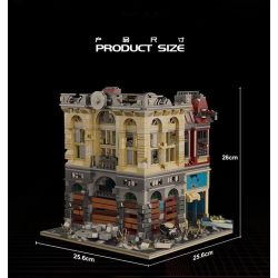 JIESTAR 89102 REBRICKABLE MOC-41175 41175 MOC41175 SUPER 18K K126 non  TRỤ SỞ CHÍNH CỦA NGÂN HÀNG bộ đồ chơi xếp lắp ráp ghép mô hình Creator MOC - BRICK BANK APOCALYPSE VERSION Sáng Tạo 2500 khối JIESTAR 89102 REBRICKABLE MOC-41175 41175 MOC41175 SUPER 18K K126 non  TRỤ SỞ CHÍNH CỦA NGÂN HÀNG bộ đồ chơi xếp lắp ráp ghép mô hình Creator MOC - BRICK BANK APOCALYPSE VERSION Sáng Tạo 2500 khối