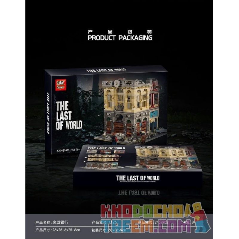 JIESTAR 89102 REBRICKABLE MOC-41175 41175 MOC41175 SUPER 18K K126 non  TRỤ SỞ CHÍNH CỦA NGÂN HÀNG bộ đồ chơi xếp lắp ráp ghép mô hình Creator MOC - BRICK BANK APOCALYPSE VERSION Sáng Tạo 2500 khối JIESTAR 89102 REBRICKABLE MOC-41175 41175 MOC41175 SUPER 18K K126 non  TRỤ SỞ CHÍNH CỦA NGÂN HÀNG bộ đồ chơi xếp lắp ráp ghép mô hình Creator MOC - BRICK BANK APOCALYPSE VERSION Sáng Tạo 2500 khối