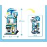 KEEPPLEY K20208 20208 non  CỬA HÀNG BƠI CHỦ ĐỀ JENNY TURTLE bộ đồ chơi xếp lắp ráp ghép mô hình Pokémon POKEMON