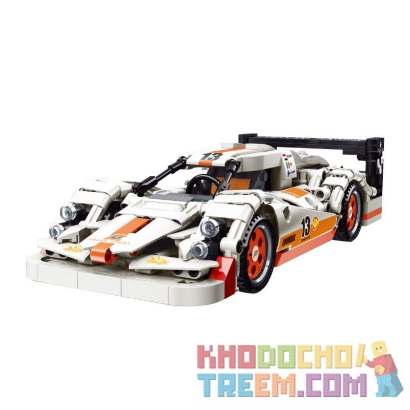 SHENZHEN RAEL ENTERTAINMENT 50014 non Lego NGUYÊN MẪU LE MANS bộ đồ chơi xếp lắp ráp ghép mô hình Speed Champions Racing Cars TECHNICIAN LMP-CI Đua Xe Công Thức 667 khối