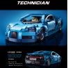 SHENZHEN RAEL ENTERTAINMENT 50017 non  BUGADI BÉO bộ đồ chơi xếp lắp ráp ghép mô hình Speed Champions Racing Cars IAN BUGATTI CHIRON Đua Xe Công Thức 763 khối
