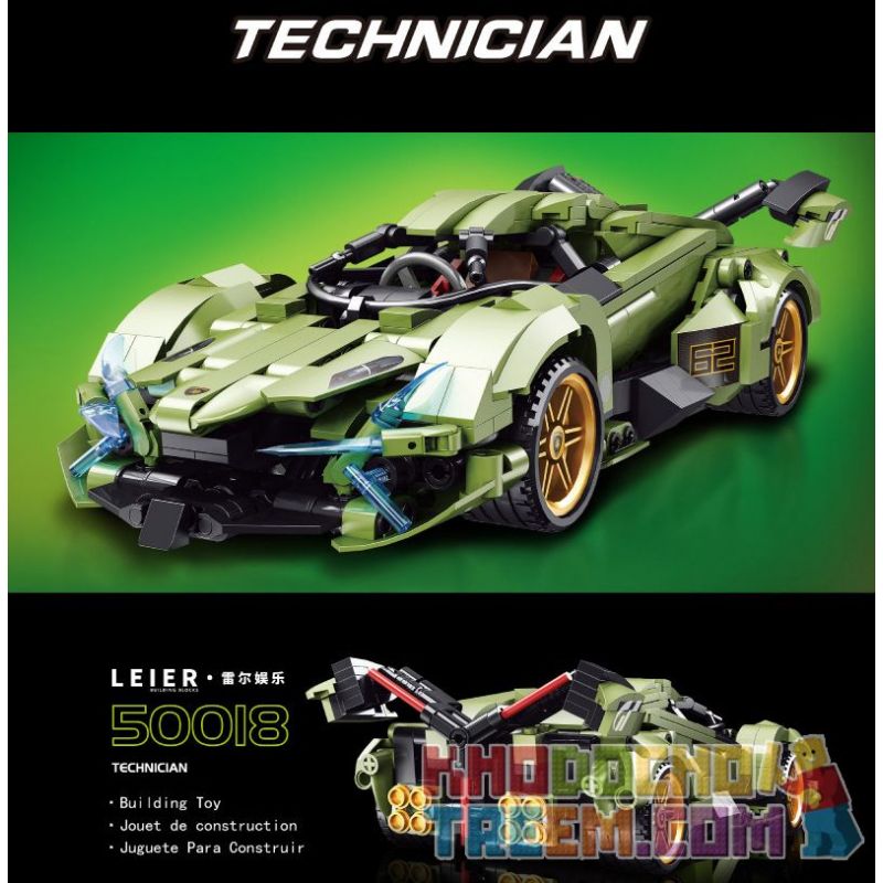 SHENZHEN RAEL ENTERTAINMENT 50018 Xếp Hình Kiểu Lego SPEED CHAMPIONS ...