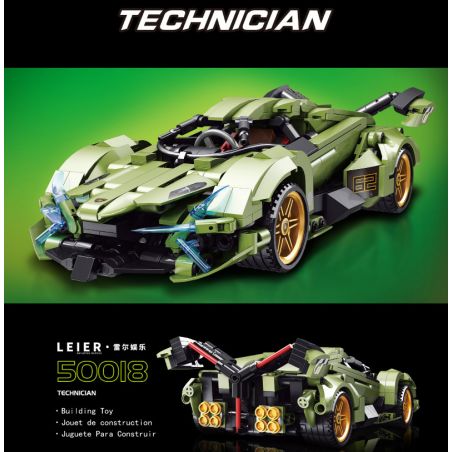 SHENZHEN RAEL ENTERTAINMENT 50018 Xếp hình kiểu Lego SPEED CHAMPIONS