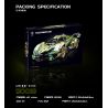 SHENZHEN RAEL ENTERTAINMENT 50018 non  LAMBORGHINI V12 VISION GT CONCEPT XE bộ đồ chơi xếp lắp ráp ghép mô hình Speed Champions Racing Cars IAN LAMBORGHINI V12 VISION Đua Xe Công Thức 652 khối