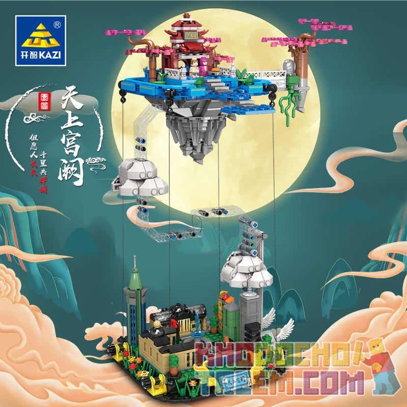 Kazi KY2011 2011 non  CUNG ĐIỆN QUANG SƠN bộ đồ chơi xếp lắp ráp ghép mô hình Fairy Swordplay Tiên Kiếm Hiệp 1116 khối