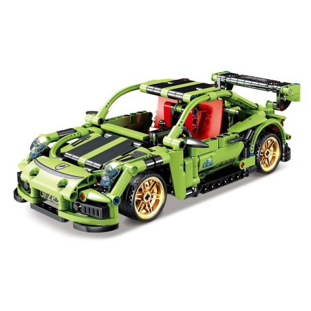 GBL KY1024 1024 XIANG JUN XJ-082C 082C XJ082C non  911GT2RS XE LÙI bộ đồ chơi xếp lắp ráp ghép mô hình  PROJECT MACHINE Kỹ Thuật Công Nghệ Cao Mô Hình Phương Tiện 455 khối