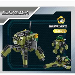 PanlosBrick 633025 Panlos Brick 633025 non  XE CHIẾN ĐẤU BỘ BINH BỌC THÉP 8 TỔ HỢP bộ đồ chơi xếp lắp ráp ghép mô hình Military Army AIFV Quân Sự Bộ Đội 745 khối