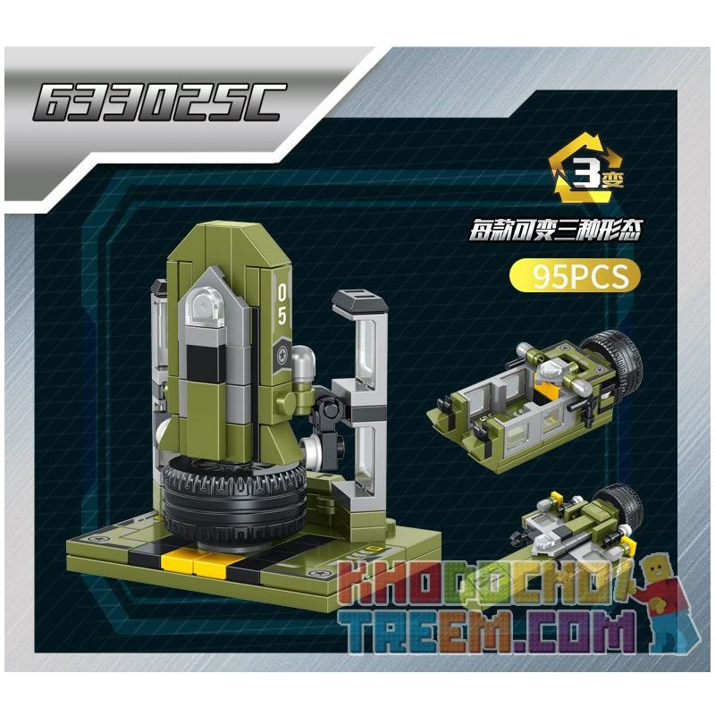 PanlosBrick 633025 Panlos Brick 633025 non  XE CHIẾN ĐẤU BỘ BINH BỌC THÉP 8 TỔ HỢP bộ đồ chơi xếp lắp ráp ghép mô hình Military Army AIFV Quân Sự Bộ Đội 745 khối