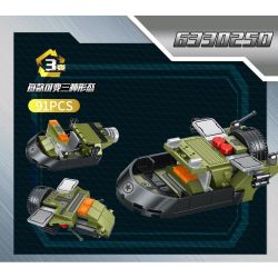 PanlosBrick 633025 Panlos Brick 633025 non  XE CHIẾN ĐẤU BỘ BINH BỌC THÉP 8 TỔ HỢP bộ đồ chơi xếp lắp ráp ghép mô hình Military Army AIFV Quân Sự Bộ Đội 745 khối