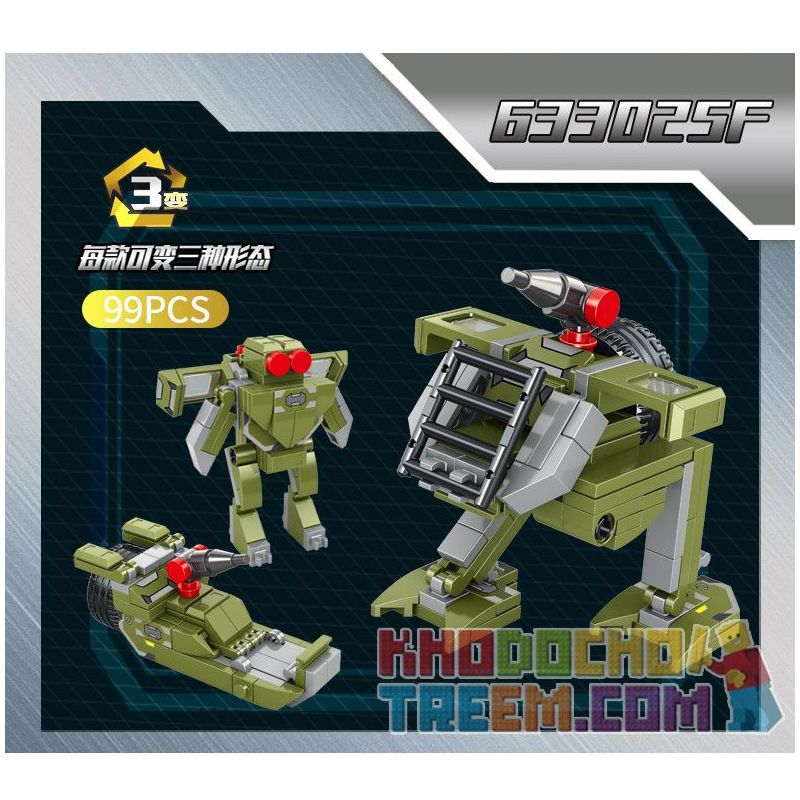 PanlosBrick 633025 Panlos Brick 633025 non  XE CHIẾN ĐẤU BỘ BINH BỌC THÉP 8 TỔ HỢP bộ đồ chơi xếp lắp ráp ghép mô hình Military Army AIFV Quân Sự Bộ Đội 745 khối