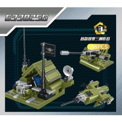 PanlosBrick 633025 Panlos Brick 633025 non  XE CHIẾN ĐẤU BỘ BINH BỌC THÉP 8 TỔ HỢP bộ đồ chơi xếp lắp ráp ghép mô hình Military Army AIFV Quân Sự Bộ Đội 745 khối