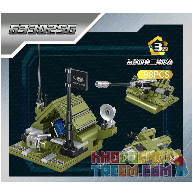 PanlosBrick 633025 Panlos Brick 633025 non  XE CHIẾN ĐẤU BỘ BINH BỌC THÉP 8 TỔ HỢP bộ đồ chơi xếp lắp ráp ghép mô hình Military Army AIFV Quân Sự Bộ Đội 745 khối