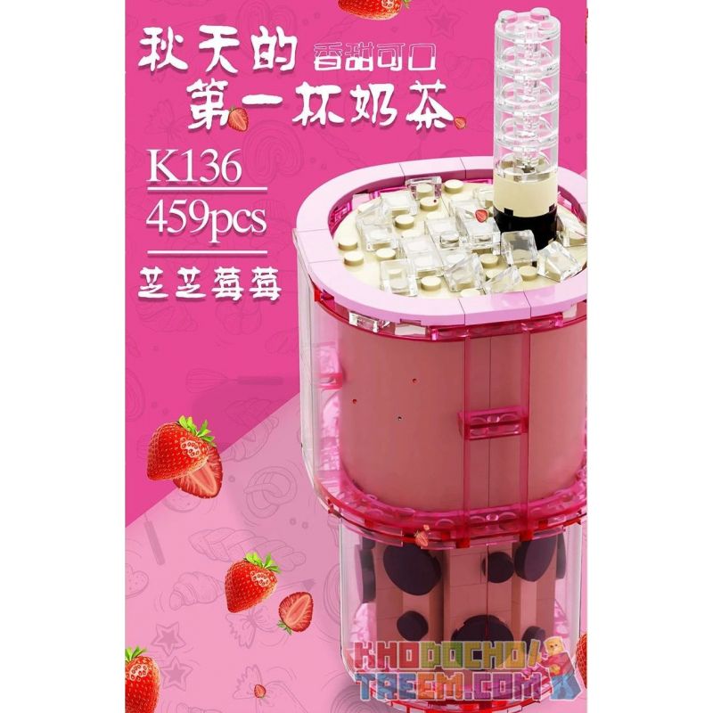 SHENZHEN RAEL ENTERTAINMENT 70009 SUPER 18K K136 Xếp hình kiểu Lego CREATOR The First Cup Of Milk Tea In Autumn Sweet And Delicious Cheese Cheese Berry Raspberry Quả Mâm Xôi Phô Mai Ngọt Ngào Và Thơm SHENZHEN RAEL ENTERTAINMENT 70009 SUPER 18K K136 Xếp hình kiểu Lego CREATOR The First Cup Of Milk Tea In Autumn Sweet And Delicious Cheese Cheese Berry Raspberry Quả Mâm Xôi Phô Mai Ngọt Ngào Và Thơm
