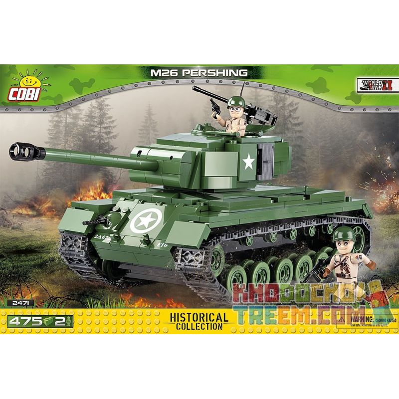 COBI 2471 Xếp hình kiểu Lego MILITARY ARMY M-26 Pershing M26 Pershing Tank Xe Tăng M26 Pershing 475 khối COBI 2471 Xếp hình kiểu Lego MILITARY ARMY M-26 Pershing M26 Pershing Tank Xe Tăng M26 Pershing 475 khối