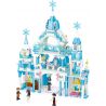 ZHEGAO QL1143 1143 non  LÂU ĐÀI PODEL bộ đồ chơi xếp lắp ráp ghép mô hình Disney Princess WINDSOR CASTLE Công Chúa 801 khối