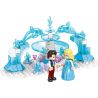 ZHEGAO QL1143 1143 non  LÂU ĐÀI PODEL bộ đồ chơi xếp lắp ráp ghép mô hình Disney Princess WINDSOR CASTLE Công Chúa 801 khối