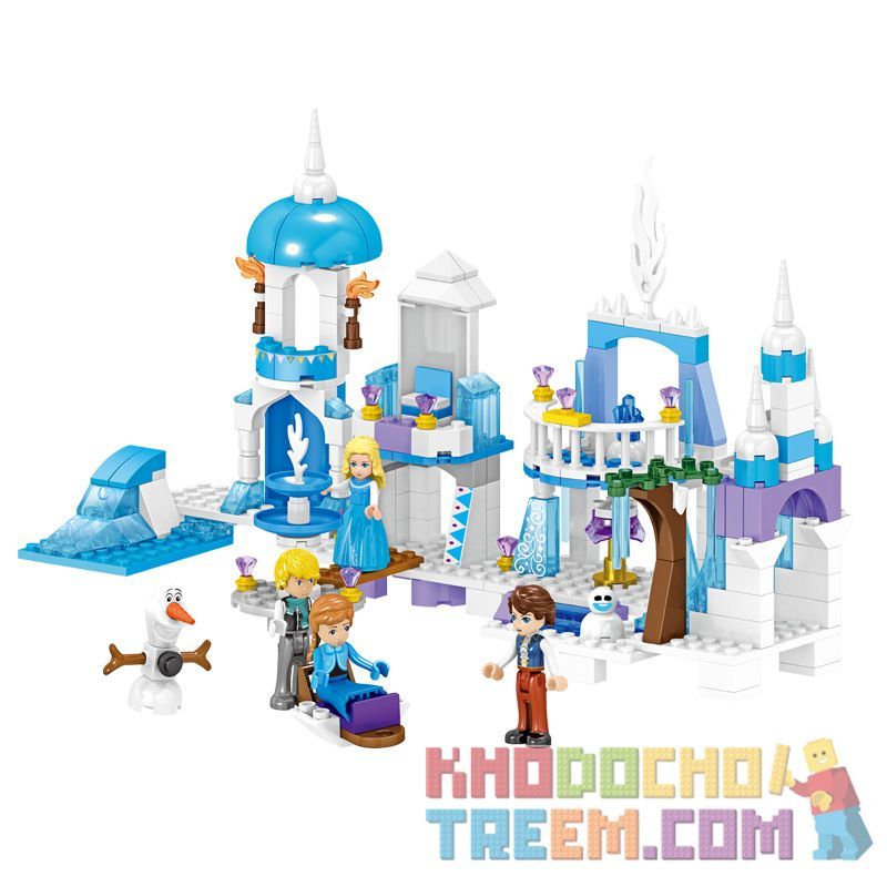 ZHEGAO QL1162 1162 Xếp hình kiểu Lego DISNEY PRINCESS Windsor Castle Ice Fantasy Castle 259 khối ZHEGAO QL1162 1162 Xếp hình kiểu Lego DISNEY PRINCESS Windsor Castle Ice Fantasy Castle 259 khối
