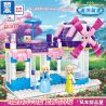 ZHEGAO QL1115 1115 non  NHÀ TRÁNG MIỆNG CỐI XAY GIÓ bộ đồ chơi xếp lắp ráp ghép mô hình Girl WINDSOR CASTLE Con Gái 237 khối