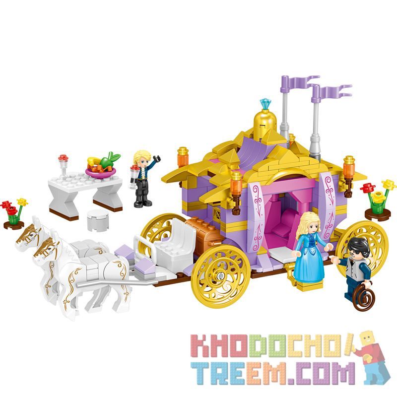 ZHEGAO QL1117 1117 Xếp hình kiểu Lego Windsor Castle Rheintes Royal Carriage 362 khối ZHEGAO QL1117 1117 Xếp hình kiểu Lego Windsor Castle Rheintes Royal Carriage 362 khối