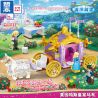 ZHEGAO QL1117 1117 non  ROYAL CAR. bộ đồ chơi xếp lắp ráp ghép mô hình Girl WINDSOR CASTLE Con Gái 362 khối