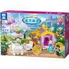 ZHEGAO QL1117 1117 non  ROYAL CAR. bộ đồ chơi xếp lắp ráp ghép mô hình Girl WINDSOR CASTLE Con Gái 362 khối