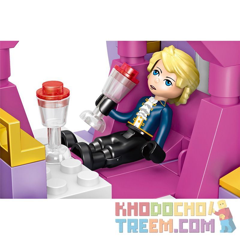 ZHEGAO QL1117 1117 non  ROYAL CAR. bộ đồ chơi xếp lắp ráp ghép mô hình Girl WINDSOR CASTLE Con Gái 362 khối