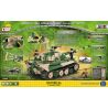 COBI 2480 2480A non  XE TĂNG TIGER II (XE SỐ 6 LOẠI B) (THÁP PHÁO CỦA PORSCHE) bộ đồ chơi xếp lắp ráp ghép mô hình Military Army TIGER II PZ.KPFW. VI B „KÖNIGSTIGER” (PORSCHE TURRET) Quân Sự Bộ Đội 630 khối