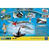 COBI 5513 non  MÁY BAY CHIẾN ĐẤU P-51 MUSTANG bộ đồ chơi xếp lắp ráp ghép mô hình Military Army NORTH AMERICAN P-51C MUSTANG Quân Sự Bộ Đội 250 khối
